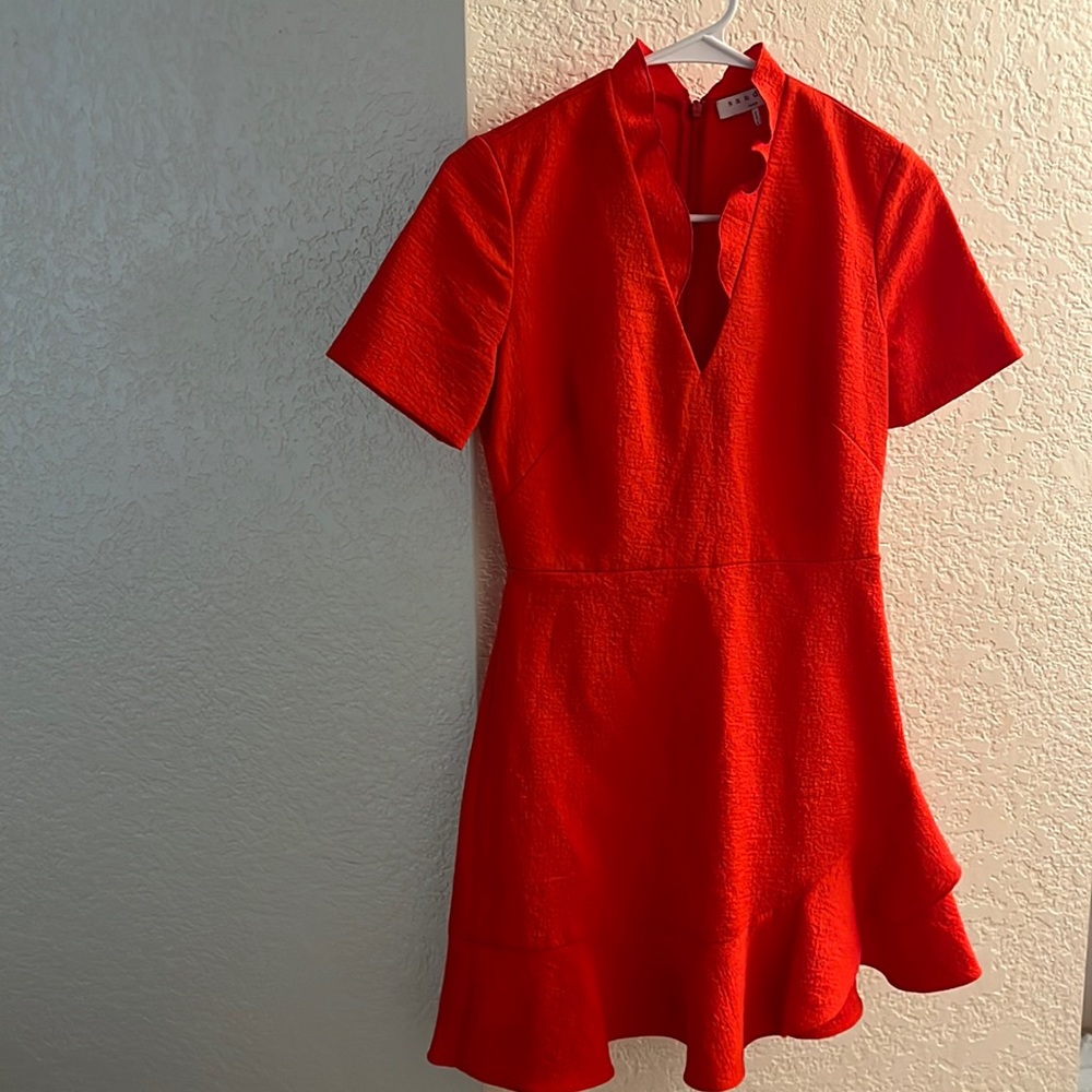 Sandro Size 1 Paris mini red dress
